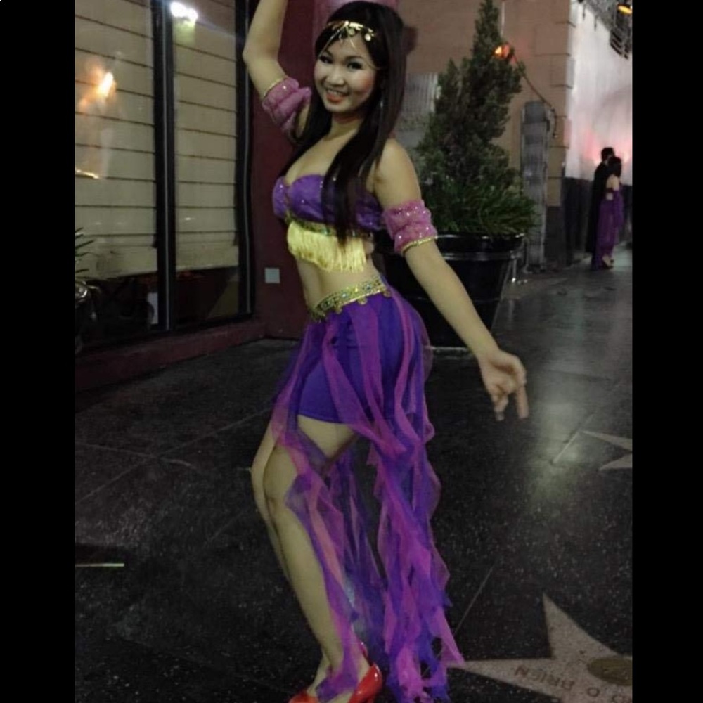 Sexy Belly Dancer Costume 💜😍😍